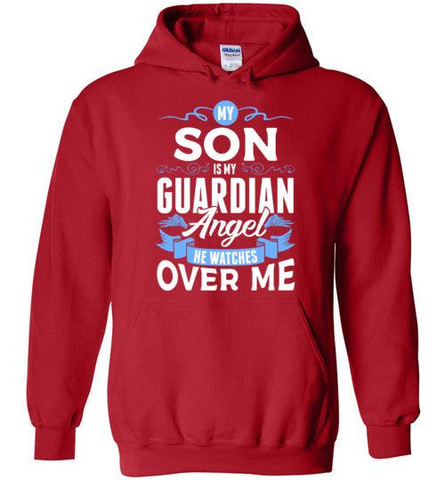 My Son Watches Over Me Hoodie (Front) - Guardian Angel Collection