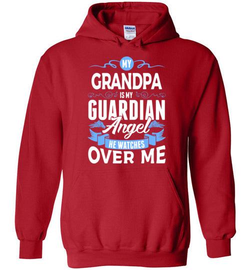 My Grandpa Watches Over Me Hoodie (Front) - Guardian Angel Collection