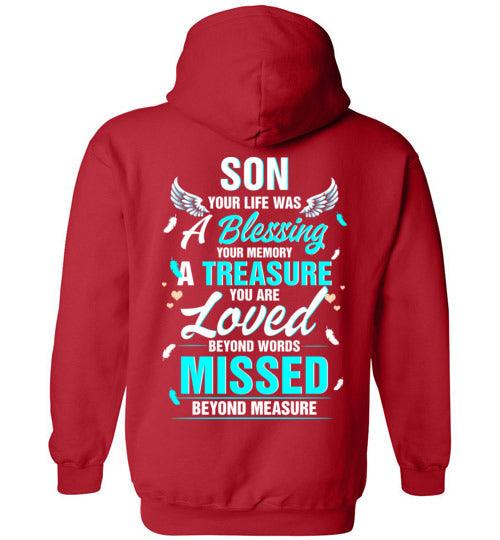 Son - Your Life Was A Blessing Hoodie - Guardian Angel Collection