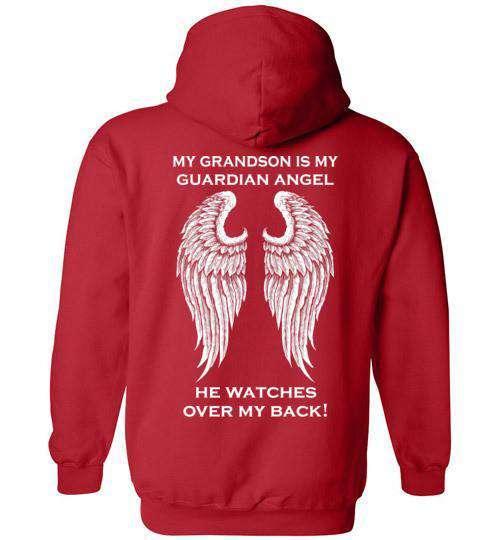 My Grandson Is My Guardian Angel Hoodie - Guardian Angel Collection
