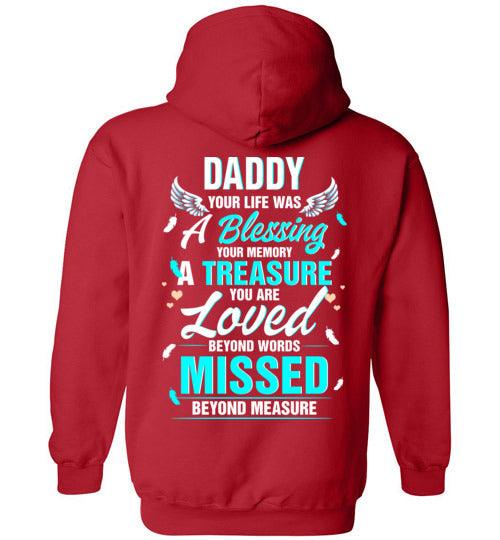 Daddy - Your Life Was A Blessing Hoodie - Guardian Angel Collection