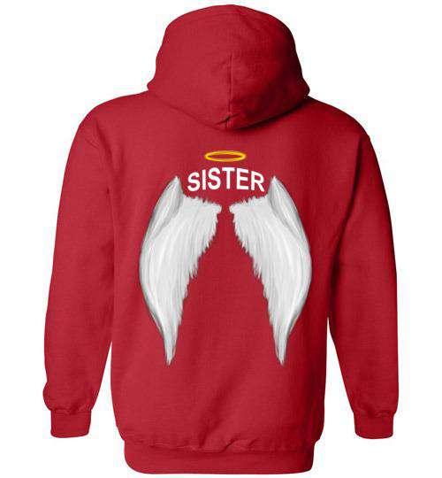 Sister - Halo Wings Hoodie - Guardian Angel Collection