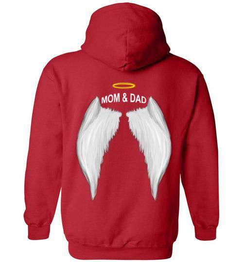 Mom & Dad - Halo Wings Hoodie - Guardian Angel Collection