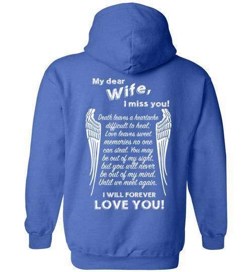 Wife - I Miss You Hoodie - Guardian Angel Collection