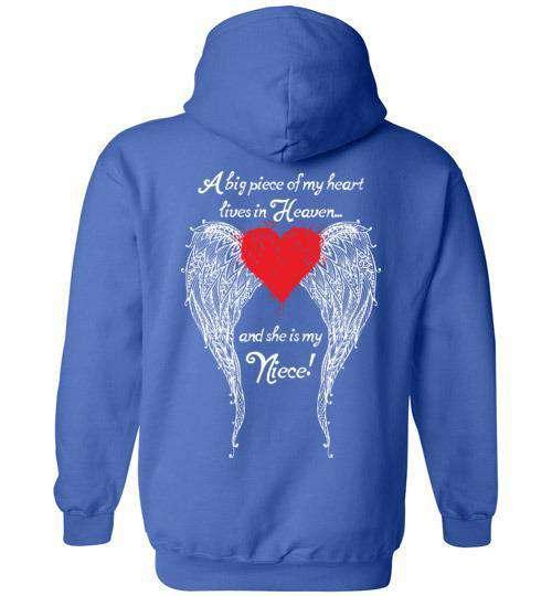 Niece - A Big Piece of my Heart Hoodie - Guardian Angel Collection