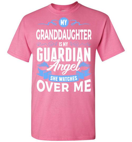 My Granddaughter Watches Over Me T-Shirt (Front) - Guardian Angel Collection