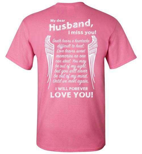 My Dear Husband I Miss You T-Shirt - Guardian Angel Collection
