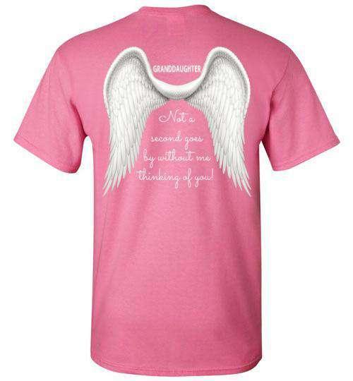 Granddaughter - Not A Second Goes By T-Shirt - Guardian Angel Collection