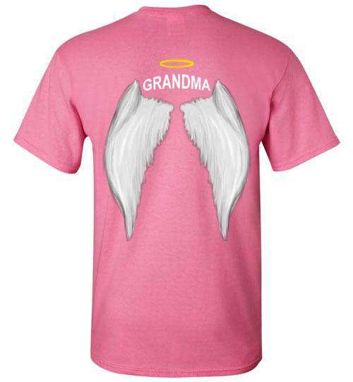 Grandma - Halo Wings T-Shirt - Guardian Angel Collection