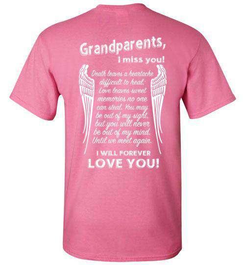 Grandparents - I Miss You T-Shirt - Guardian Angel Collection