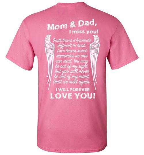Mom & Dad I Miss You T-Shirt - Guardian Angel Collection