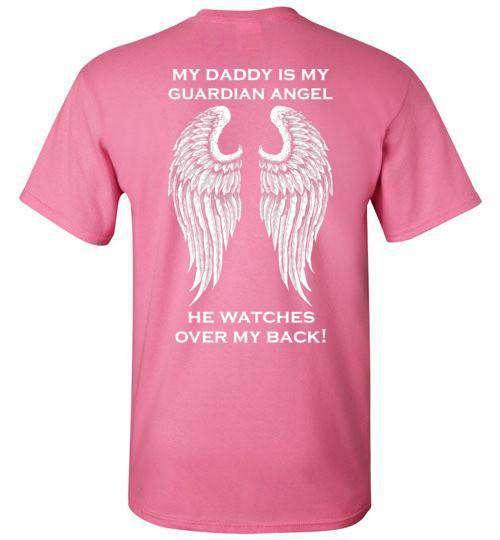 My Daddy Is My Guardian Angel Youth T-Shirt - Guardian Angel Collection