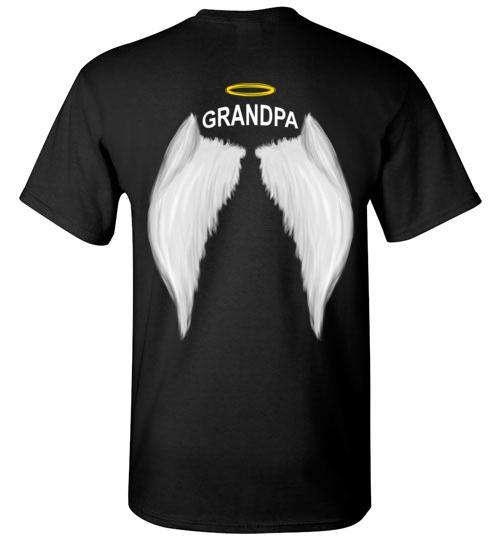 Grandpa - Halo Wings T-Shirt - Guardian Angel Collection