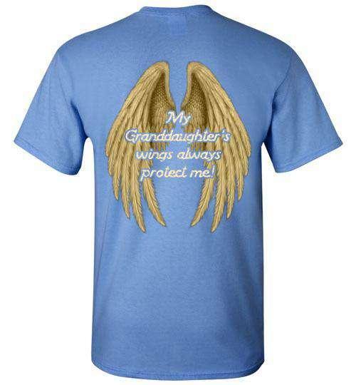 My Granddaughter's Wings Always Protect Me T-Shirt - Guardian Angel Collection