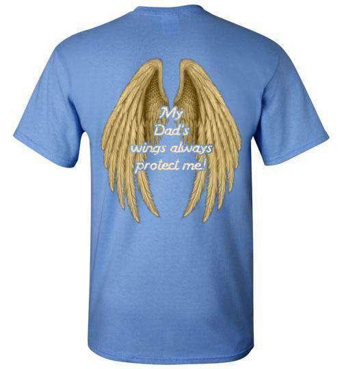 My Dad's Wings Always Protect Me T-Shirt - Guardian Angel Collection