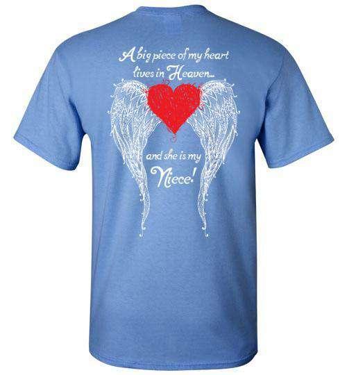 Niece - A Big Piece of my Heart T-Shirt - Guardian Angel Collection