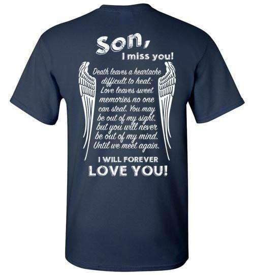 Son I Miss You T-Shirt - Guardian Angel Collection
