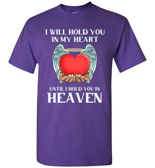 I Will Hold You In My Heart T-Shirt - Guardian Angel Collection