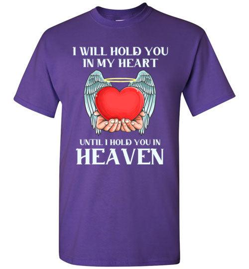 I Will Hold You In My Heart T-Shirt - Guardian Angel Collection