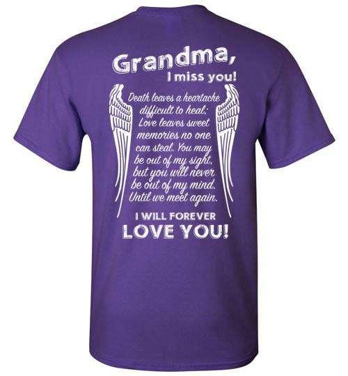 Grandma I Miss You T-Shirt - Guardian Angel Collection