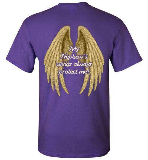 My Nephew's Wings Always Protect Me T-Shirt - Guardian Angel Collection