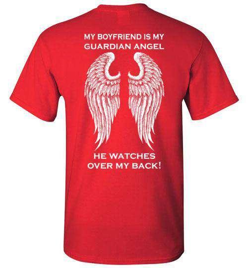 My Boyfriend Is My Guardian Angel T-Shirt - Guardian Angel Collection