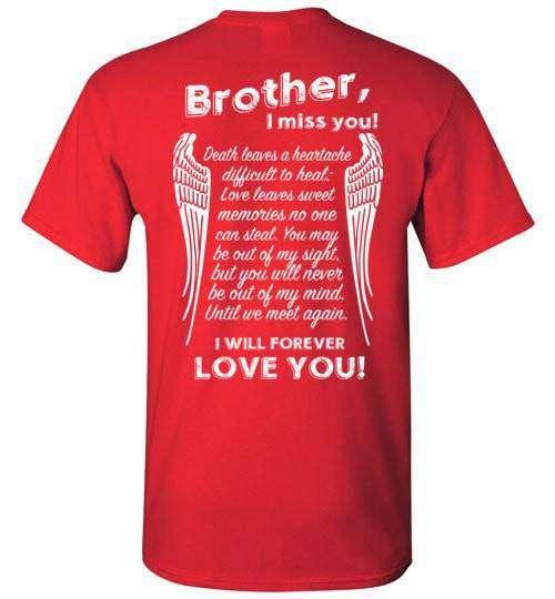 Brother I Miss You T-Shirt - Guardian Angel Collection