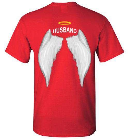 Husband - Halo Wings T-Shirt - Guardian Angel Collection