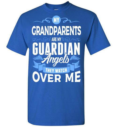 My Grandparents Watch Over Me T-Shirt (Front) - Guardian Angel Collection