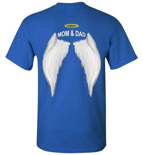 Mom & Dad - Halo Wings T-Shirt - Guardian Angel Collection