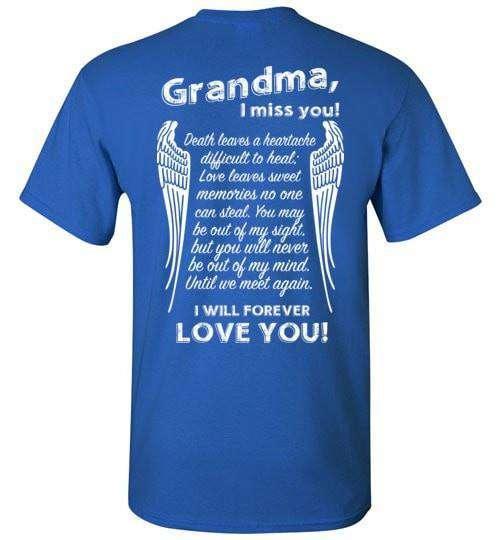 Grandma I Miss You T-Shirt - Guardian Angel Collection