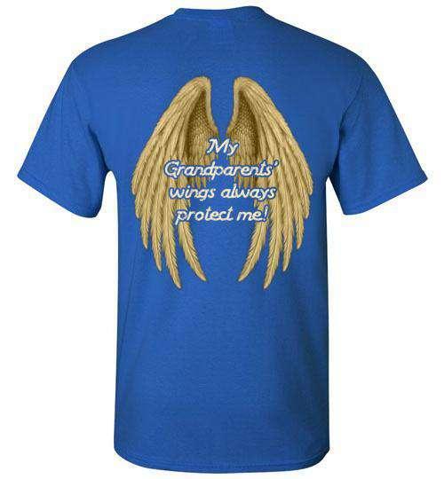 My Grandparents' Wings Always Protect Me T-Shirt - Guardian Angel Collection