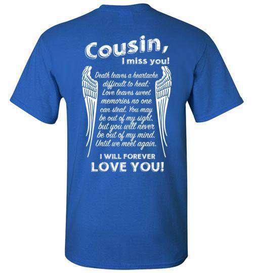 Cousin - I Miss You T-Shirt - Guardian Angel Collection