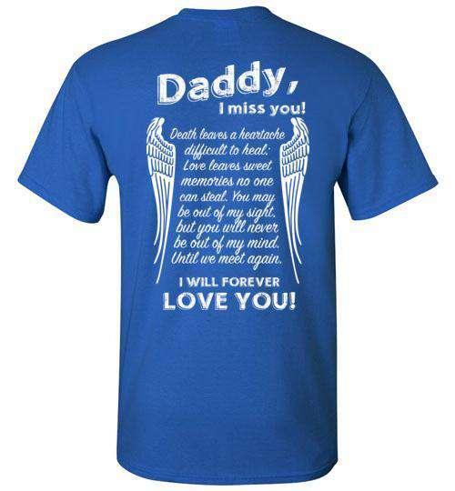 Daddy - I Miss You T-Shirt - Guardian Angel Collection