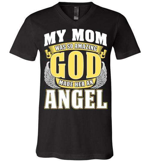 My Mom Was So Amazing Unisex V-Neck - Guardian Angel Collection