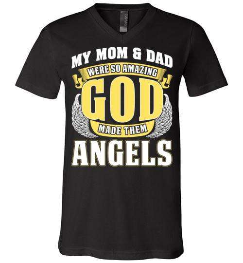 My Mom &amp; Dad Were So Amazing Unisex V-Neck - Guardian Angel Collection