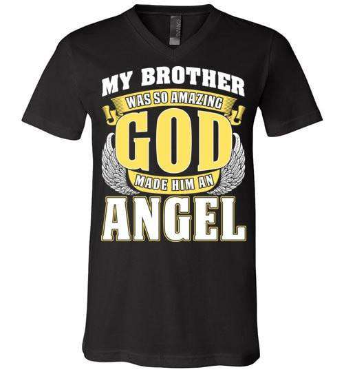 My Brother Was So Amazing Unisex V-Neck - Guardian Angel Collection