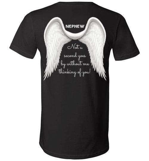 Nephew - Not A Second Goes By V-Neck - Guardian Angel Collection