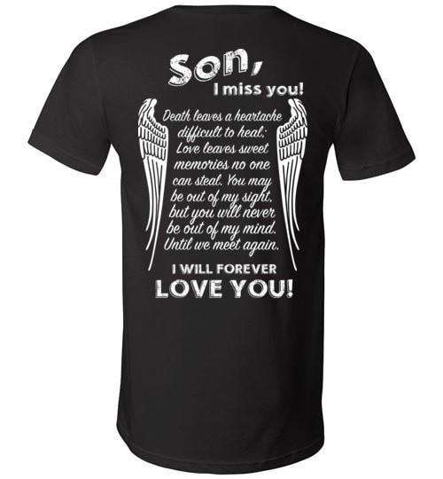 Son I Miss You Unisex V-Neck - Guardian Angel Collection
