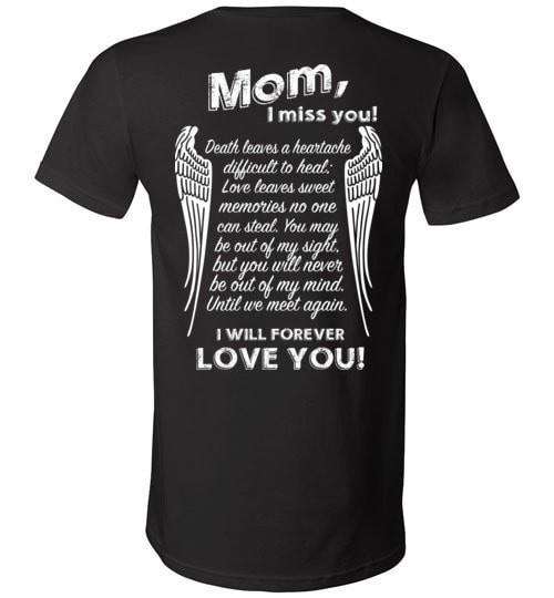 Mom I Miss You Unisex V-Neck - Guardian Angel Collection