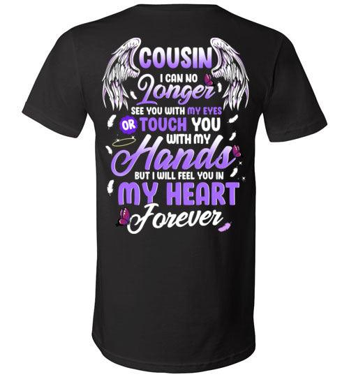 Cousin - I Can No Longer See You V-Neck - Guardian Angel Collection