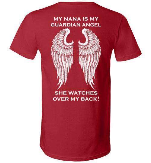 My Nana Is My Guardian Angel V-Neck - Guardian Angel Collection