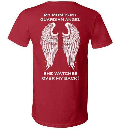 My Mom Is My Guardian Angel V-Neck - Guardian Angel Collection
