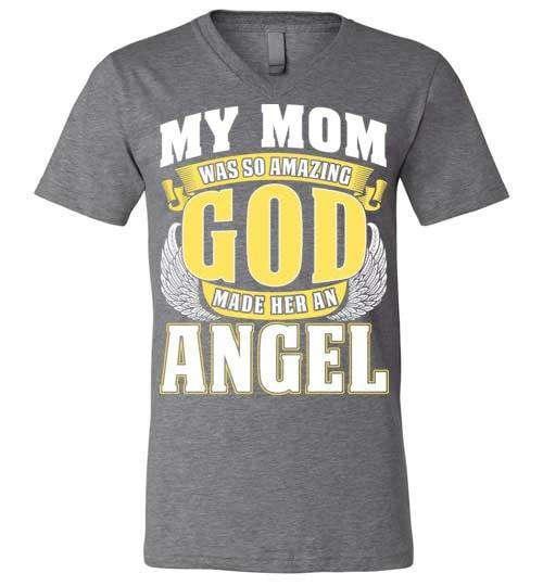 My Mom Was So Amazing V-Neck - Guardian Angel Collection