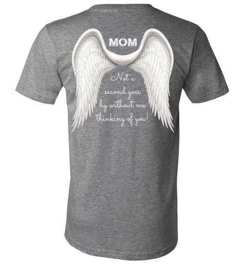 Mom - Not A Second Goes By V-Neck - Guardian Angel Collection