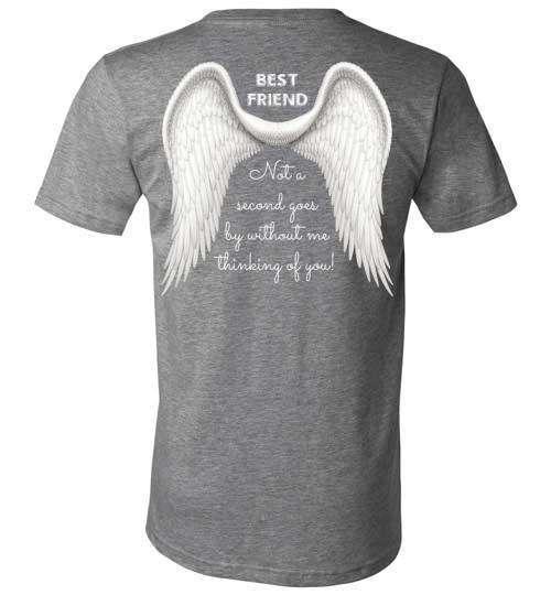 Best Friend - Not A Second Goes By V-Neck - Guardian Angel Collection