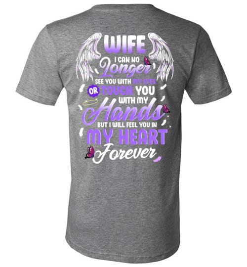 Wife - I Can No Longer See You V-Neck - Guardian Angel Collection