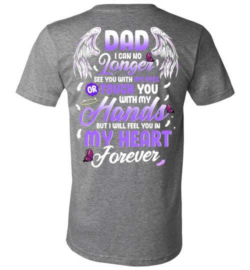 Dad - I Can No Longer See You V-Neck - Guardian Angel Collection
