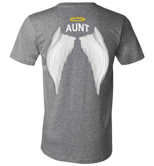 Aunt - Halo Wings V-Neck - Guardian Angel Collection