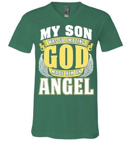 My Son Was So Amazing V-Neck - Guardian Angel Collection